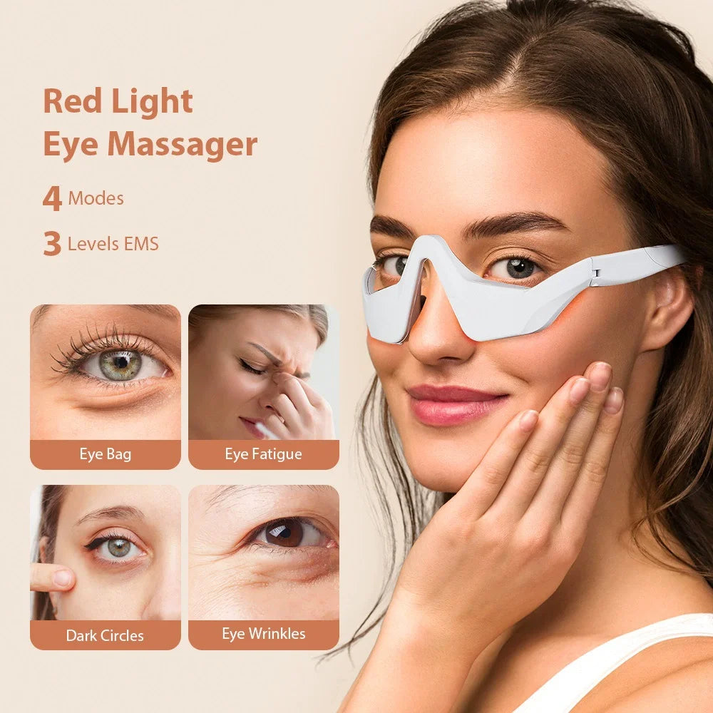GlowVista Eye – Soin Relaxant et Anti-Cernes 3D EMS