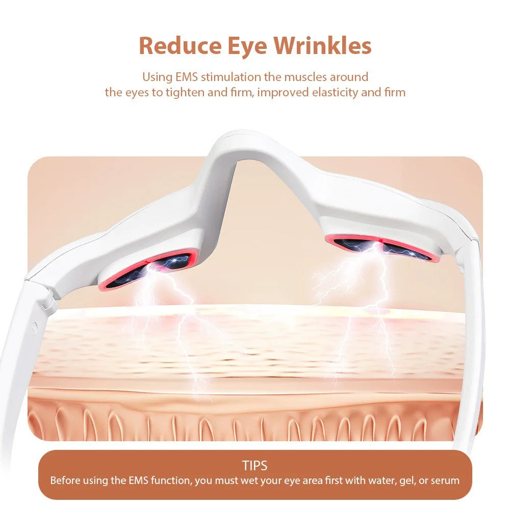 GlowVista Eye – Soin Relaxant et Anti-Cernes 3D EMS