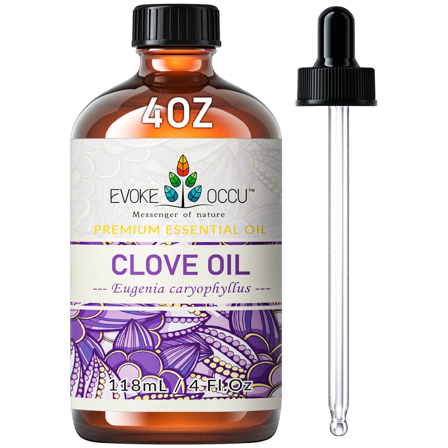 GlowOil™ Clou de Girofle – Diffuseur, Soin Cheveux & Peau, Massage & Ambiance Naturelle