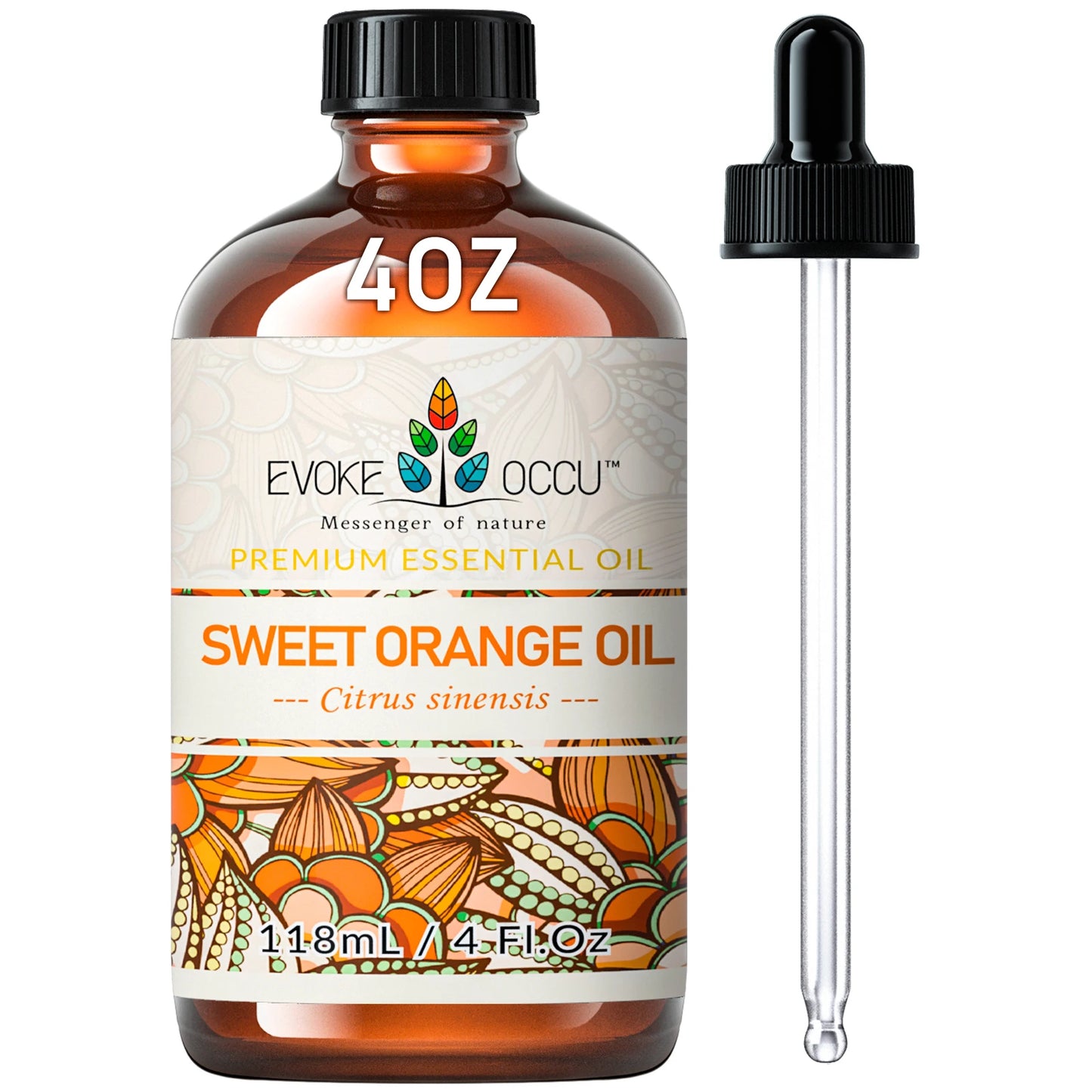 GlowOil™ Orange Douce – Diffuseur, Massage & Ambiance Fraîche