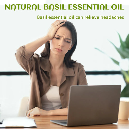 GlowOil™ Basilic – Pour Diffuseur, Soin & Ambiance Naturelle