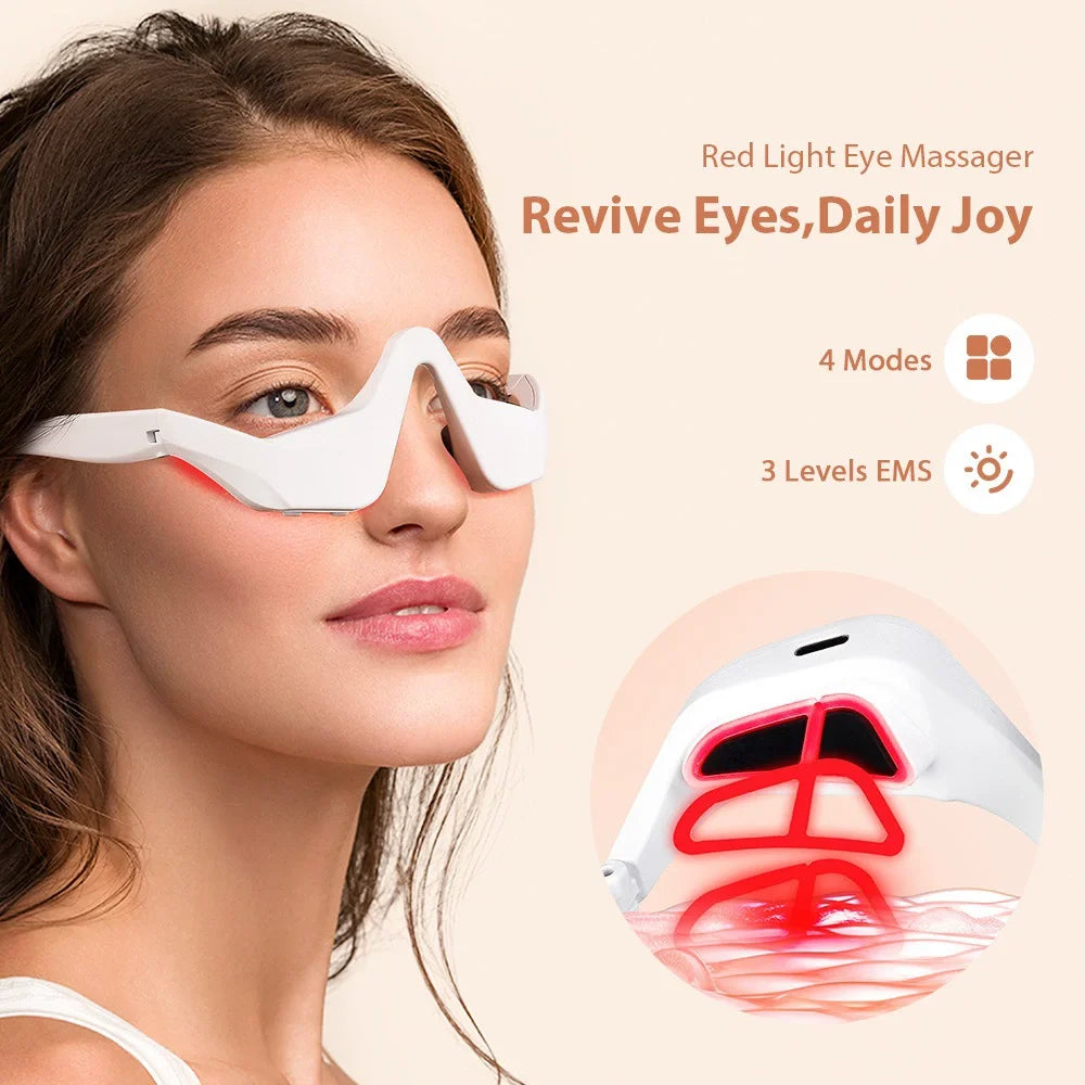 GlowVista Eye – Soin Relaxant et Anti-Cernes 3D EMS